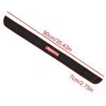 ABS Rear Trunk Sill Bumper Guard Protector Pad Cover Strip